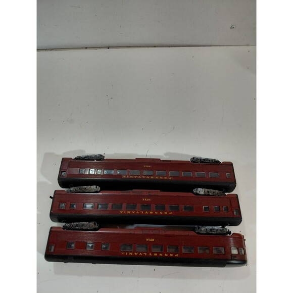 Athearn Electric Trains HO Gauge Model Railroad Pennsylvania Passenger 3 Car Set - Picture 3 of 11
